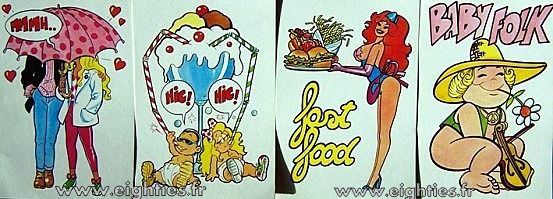 images panini stickers fantastickers années 80